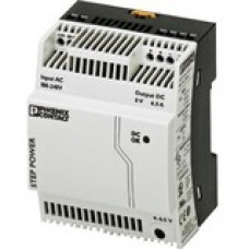 Perle STEP-PS/1AC/12DC/5 Single-Phase DIN Rail Power Supply - 120 V AC, 230 V AC Input Voltage - DIN Rail - 60 W 28685838