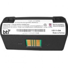 Battery Technology BTI Battery - For Mobile Printer - Battery Rechargeable - 7.4 V DC - 4000 mAh - Lithium Ion (Li-Ion) 318-015-002-BTI