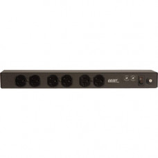 Vertiv Co Geist SPF064-1023TL 6-Outlets PDU - Basic - NEMA L5-20P - 6 x NEMA 5-20R - 120 V AC - 1U - Horizontal - Rack-mountable - TAA Compliance 38225