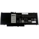 Dell 51 WHr 4-Cell Primary Lithium-Ion Battery - For Notebook - Battery Rechargeable - Lithium Ion (Li-Ion) - 1 451-BBLK