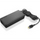 Lenovo - Open Source ThinkPad 65W AC Adapter (Slim Tip) - 65 W Output Power - 120 V AC, 230 V AC Input Voltage 45N0358