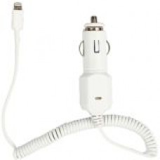 4XEM 8-Pin Lightning Car Charger For iPod/iPhone/iPad - 5 V DC/2.10 A Output 4X8PINCHRG