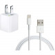 4XEM iPhone/iPod Charging Kit - Apple Charger and 3ft Lightning 8 Pin Cable - iPhone/iPod Charging Kit - Apple Charger and 3ft Lightning 8 Pin Cable Combo for charging and data transfer 4XAPPLKIT3