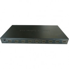 4XEM 8 Port HDMI 4K Splitter - 340 MHz to 340 MHz - HDMI In - HDMI Out - RoHS, WEEE Compliance 4XHDMI84K2K