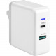 4XEM USB-C USB-A 48W Dual Wall Charger - 120 V AC, 230 V AC Input - 5 V DC/3 A Output 4XUSBCAPWR48W