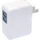 4XEM 2 Port USB Wall Charger - 120 V AC, 230 V AC Input Voltage - 5 V DC Output Voltage - 2.10 A Output Current 4XUSBCHARGER2