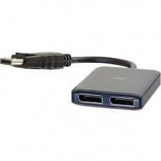 C2g 4K DisplayPort Dual Monitor Splitter - DP to DP - 4K MST Hub - 3840 &#195;ÃÂÃÂ 2160 - DisplayPort 54291