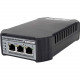 Intellinet 2-Port Gigabit Ultra PoE Injector - 1 x Gigabit Ethernet Input Port(s) - 2 x Gigabit Ethernet Output Port(s) - 80 W 561488