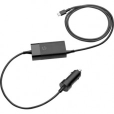 HP 65W USB-C Auto Adapter - 65 W - 12 V DC, 20 V DC, 15 V DC, 9 V DC, 5 V DC Input - 5 A Output 5TQ76UT