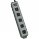 Tripp Lite Waber Industrial Power Strip 5 Outlet 6&#39;&#39; Cord Switchless 5-15P - NEMA 5-15P - 5 NEMA 5-15R - 6ft 602