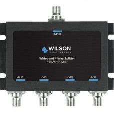 Wilson 75 Ohm 4-Way Splitter - 2.70 GHz - 698 MHz to 2.70 GHz 850036