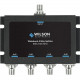 Wilson 75 Ohm 4-Way Splitter - 2.70 GHz - 698 MHz to 2.70 GHz 850036