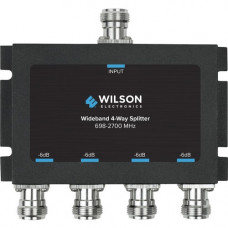 Wilson Cellular Signal Splitter 4 Way -6 dB w/N Female Connectors, 50 Ohm - 4-way, 1-way - 2.70 GHz - 700 MHz to 2.70 GHz 859981