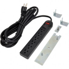 Ergotron 6-Outlets Power Strip - 6 - 15 A Current - 125 V AC Voltage 97-711