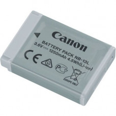 Canon Battery Pack NB-13L - For Camera - Battery Rechargeable - 3.6 V DC - 1250 mAh - Lithium Ion (Li-Ion) 9839B001