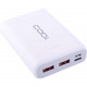 CODI 10000 mAh Powerbank w QC - For Smartphone, Tablet PC, Headphone, Camera, Electronic Device - Lithium Ion (Li-Ion) - 10000 mAh - 5 V DC Output - 5 V DC, 9 V DC Input - 3 A03031