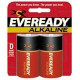 Energizer Holdings Eveready Size D Gold Alkaline General Purpose Battery - Alkaline - 1.5V DC A95BP-2