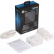 SIIG 5-Port Smart USB Charger plus Organizer Bundle with QC3.0 & Type-C - White - 45 W Output Power - 120 V AC, 230 V AC Input Voltage - 12 V DC, 9 V DC, 6.5 V DC Output Voltage - 3 A Output Current - USB AC-PW1724-S1