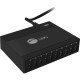 SIIG 60W 10-Port USB Charger - 120 V AC, 230 V AC Input - 5 V DC/12 A Output AC-PW1G11-S1