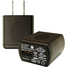 Socket CHS Series 8 AC Adapter USB; 100-240V; 5V/1A (NA & Japan) - 120 V AC, 230 V AC Input - 5 V DC/1 A Output - TAA, WEEE Compliance AC4065-1499