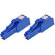 AddOn 2-Pack 2dB fixed Male to Female LC/UPC MMF OM2 Simplex fiber Attenuator - 100% compatible and guaranteed to work ADD-ATTN-LCPCMM2-2DB