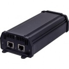 Vivotek Indoor 1xGE 60W High Power UPoE Injector - 54 V DC Output - 1 10/100/1000Base-T Input Port(s) - 1 PoE Output Port(s) - 60 W AP-GIC-011A-060