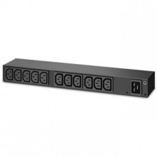 APC Basic Rack PDU AP6020A - Power distribution unit (rack-mountable) - AC 100-240 V - input: IEC 60320 C20 - output connectors: 13 (IEC 60320 C13) - for P/N: SMTL1000RMI2UC, SMX1000C, SMX1500RM2UC, SMX1500RM2UCNC, SMX750C, SMX750CNC AP6020A