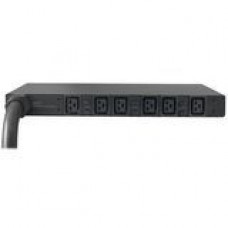 American Power Conversion  APC Basic Rack 6-Outlets 22kW PDU - 6 x IEC 60320 C19 - 22kW - 1U Rack-mountable AP7526