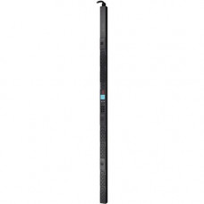 APC Metered Rack PDU - Power distribution strip (rack-mountable) - AC 208 V - 8.6 kW - input: NEMA L21-30 - output connectors: 44 (IEC 60320 C13, IEC 60320 C19, NEMA 5-20) - 0U - black - for P/N: SMX1000C, SMX1500RM2UC, SMX1500RM2UCNC, SMX750C, SMX750CNC,