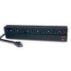 APC Basic Rack-Mount PDU - Power distribution strip (rack-mountable) - AC 120 V - 2.4 kW - input: NEMA 5-20 - output connectors: 10 (NEMA 5-20) - 1U - 19" - 12 ft cord - black - for P/N: SMTL1000RMI2UC, SMX1000C, SMX1500RM2UC, SMX1500RM2UCNC, SMX750C