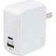 Targus iStore Multi-Port Power Cube 30W USB-C And USB-A Charger - 3 A Output - White APA759CAI