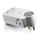 Aluratek Mini Surge Dual USB Charging Station - 3 x AC Power, 2 x USB - 612 J - 120 V AC Input - 120 V AC, 5 V DC Output AUCS05F