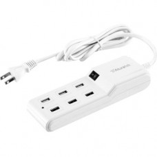 Aluratek Mini Surge 6-port USB Charging Station - 6 x USB - 5 V DC Output AUCS06F