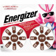 Energizer EZ Turn & Lock Size 312, 8-Pack, Brown - For Hearing Aid - 312 - Zinc Air - 16 Pack AZ312DP-16