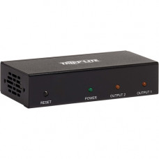Tripp Lite B118-002-HDR 2-Port HDMI 2.0 Splitter with Multi-Resolution Support - 4096 x 2160 - 15 ft Maximum Operating Distance - HDMI In - HDMI Out - TAA Compliant - TAA Compliance B118-002-HDR