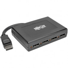 Tripp Lite 4-Port DisplayPort Multi Stream Transport MST Hub 4K x 2K DP 1.2 to DP - 3840 &#195;ÃÂÃÂ 2160 - DisplayPort 1.2 - TAA Compliance B156-004-V2