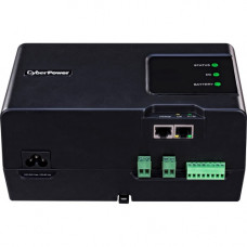 CyberPower BAS34U24V Automation System UPS Series - DIN Rail - 1 Day Recharge - 2 Hour Stand-by - 120 V AC, 230 V AC Input - 24 V DC Output - TAA Compliance BAS34U24V