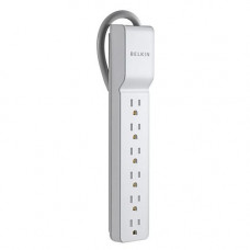 Belkin Commercial 6-Outlets Surge Suppressor - Receptacles: 6 x NEMA 5-15R - 720J BE106000-06-CM