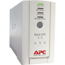 APC Back-UPS CS 650 - UPS - AC 230 V - 400 Watt - 650 VA - RS-232, USB - output connectors: 4 - beige BK650EI