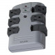 Belkin Pivot Plug Outlet Wallmount Surge Protector - 6 x AC Power - 1080 J - TAA Compliance BP106000