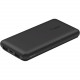 Belkin BOOST&uarr;CHARGE Power Bank - For iPhone, AirPod, Smartphone, iPad - Lithium Ion (Li-Ion) - 10000 mAh - 3 x - Black BPB011BTBK