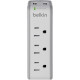 Belkin 3-Outlet Mini Surge Protector with USB Ports (2.1 AMP) - 3 x NEMA 5-15R, 2 x USB - 918 J BST300BG