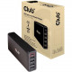 Club 3d USB Type A and C Power Charger, 5 ports up to 111W - 120 V DC, 230 V DC Input - 5 V DC/4.80 A, 20 V DC Output CAC-1903