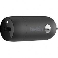 Belkin BOOST&uarr;CHARGE 20W USB-C PD Car Charger - USB - For iPhone, Smartphone, iPad Pro, Tablet PC CCA003BTBK