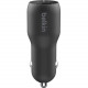 Belkin Dual Car Charger with PPS 37W - 12 V DC Input - Black CCB004BTBK