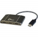 SIIG DisplayPort 1.2 to 3-Port DisplayPort MST Splitter - 3840 &#195;ÃÂÃÂ 2160 - DisplayPort - Aluminum CE-DP0D12-S1