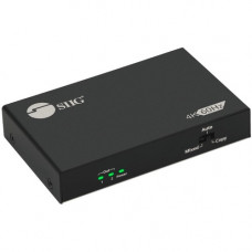 SIIG 2 Port HDMI 2.0 HDR Splitter with EDID & Downscaler - 4K@60Hz CE-H26B11-S1