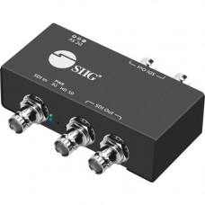 SIIG 1x4 3G-SDI Distribution Amplifier - 1920 x 1080 - 984 ft Maximum Operating Distance - Metal, Aluminum - TAA Compliant - TAA Compliance CE-SD0A11-S1