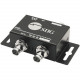 SIIG 1x2 12G SDI Distribution Amplifier - Dupliates & Splits SDI Input to 82 Output - Re-clocking Feature - TAA Compliance CE-SD0F11-S1