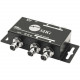 SIIG 1x4 12G SDI Distribution Amplifier - Dupliates & Splits SDI Input to 4 Output - Re-clocking Feature - TAA Compliance CE-SD0G11-S1